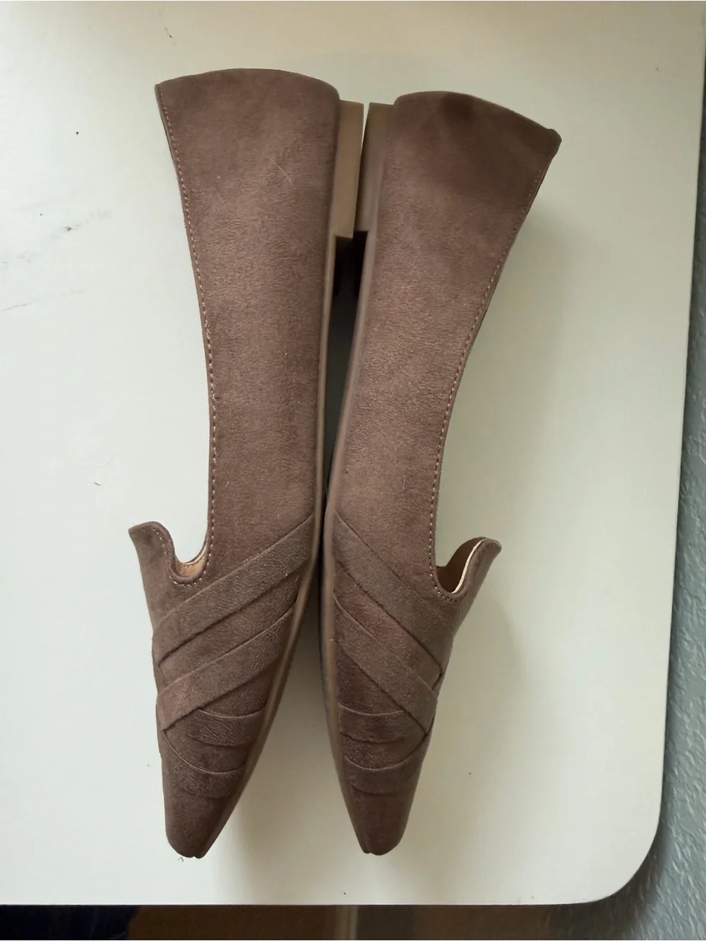 Journee Collection Mindee Taupe Size 8 Women’s- Good condition